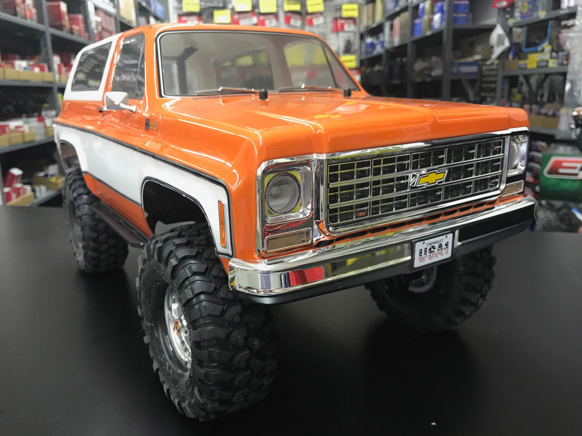 Chevy K5 Blazer Orange`