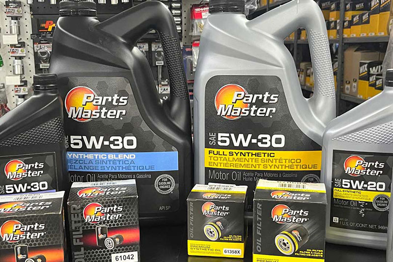 Automotive parts and accessories, oil and filters